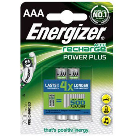 Energizer AAA/HR03, 700 mAh, akumulator Accu Power Plus Ni-MH, 2 szt.